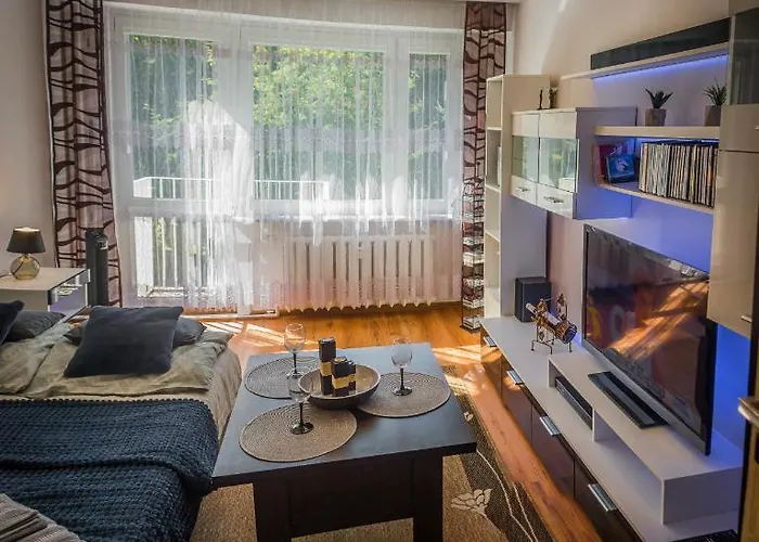 Komfortowy Apartament Seven Niedaleko Centrum